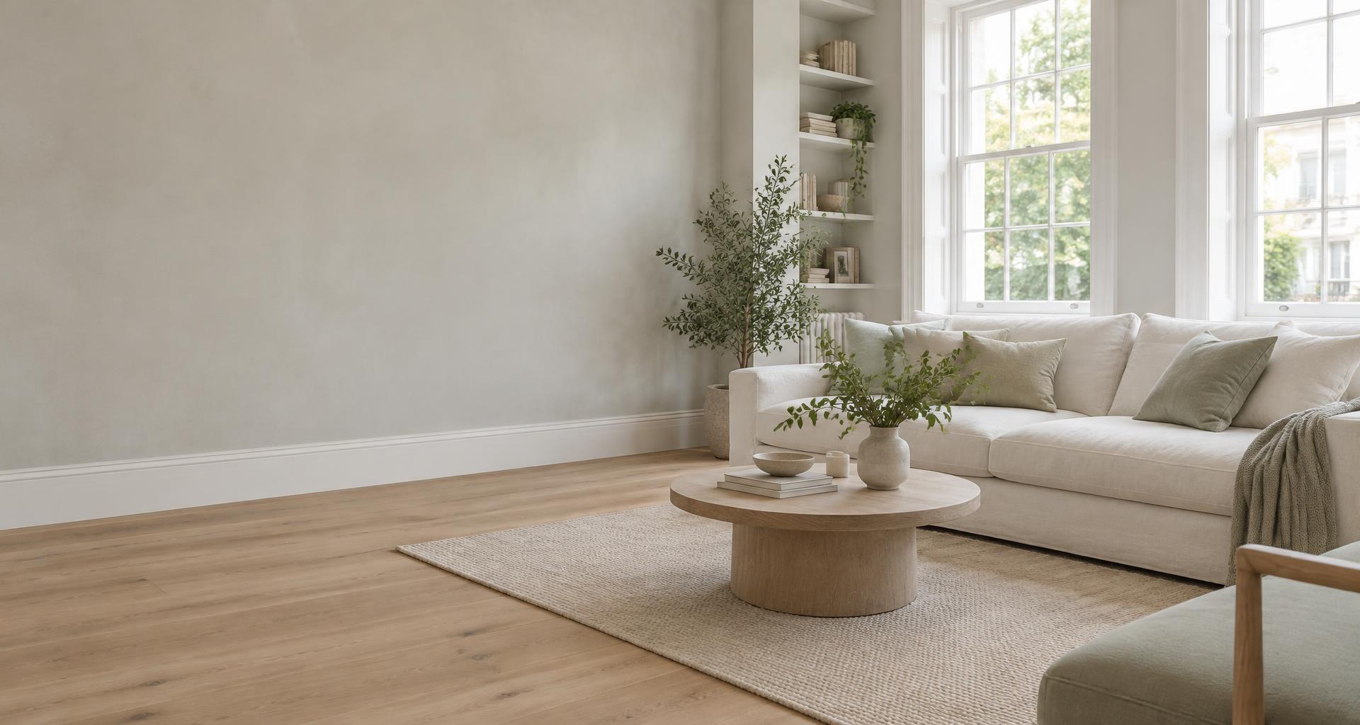 A beautifully clean, light-filled British home